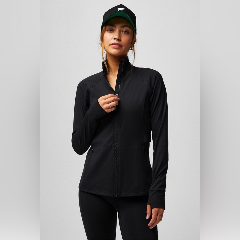 Fabletics Trinity Performance Jacket - Black - image 1